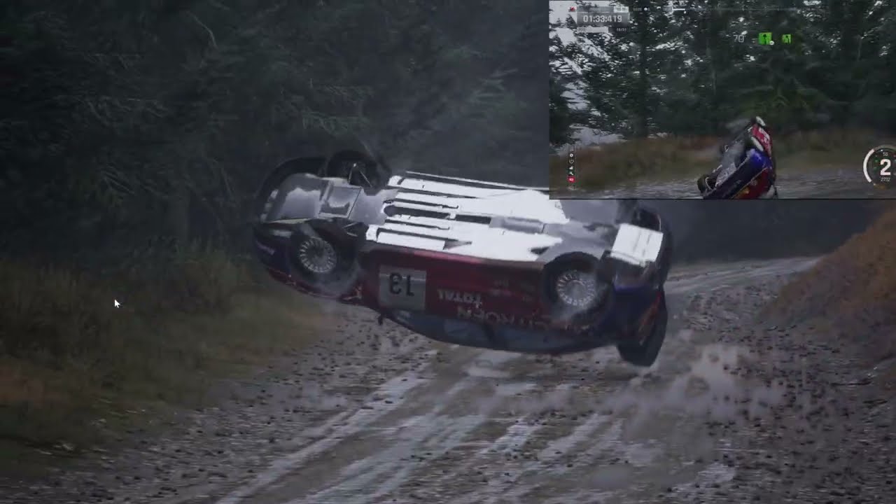 Freddo Test if work Rubbish rig Logitec  wheel pedals not secured Assetto Corsa Rally
