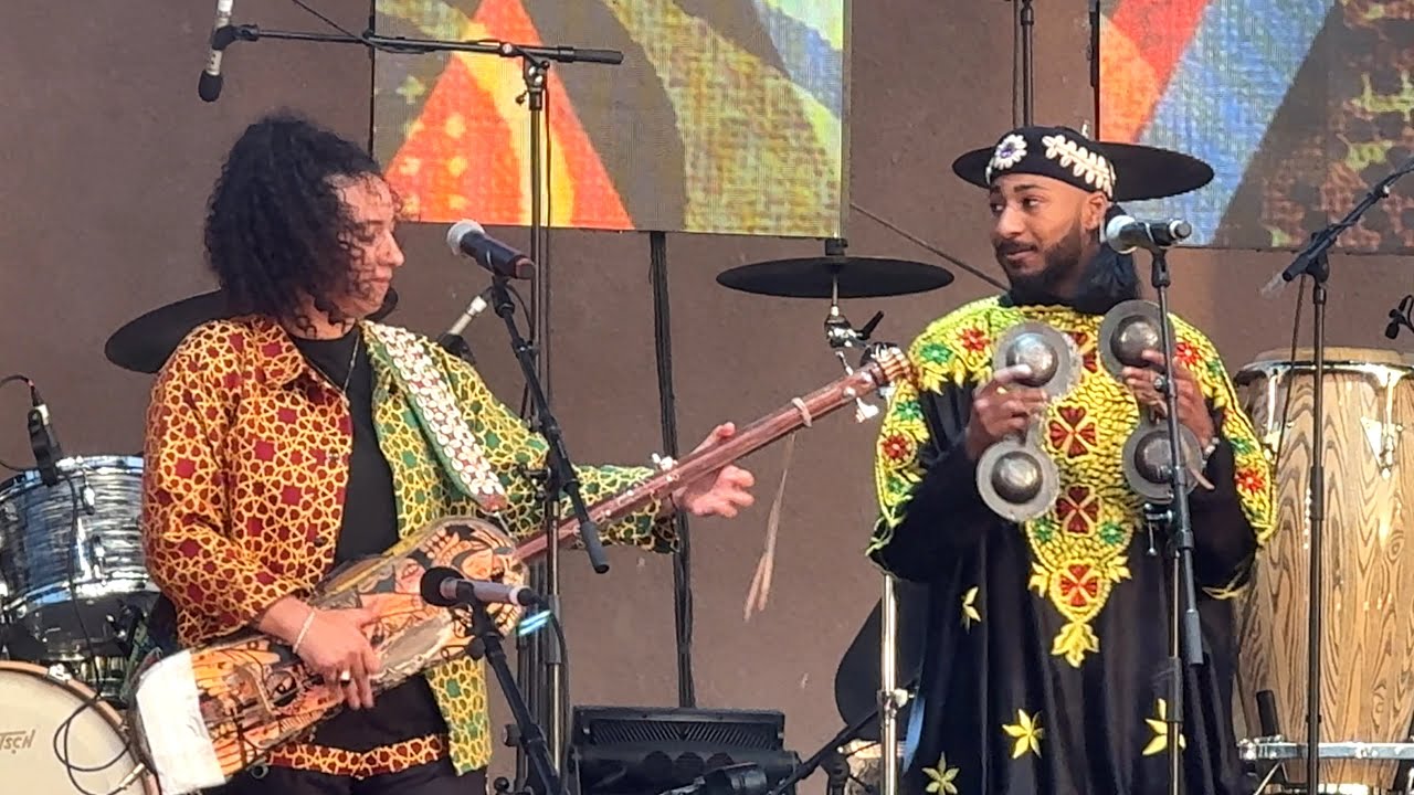 Maalema HIND ENNAIRA - BERMA NANA SOUTANBI (SOUTANBI) - Gnaoua Festival 2025, Essaouira, Morocco