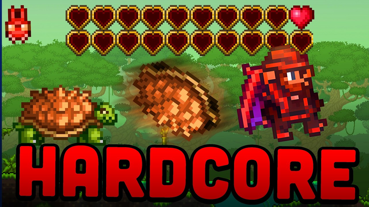 My Journey to BEAT Terraria Hardcore | THE MOVIE