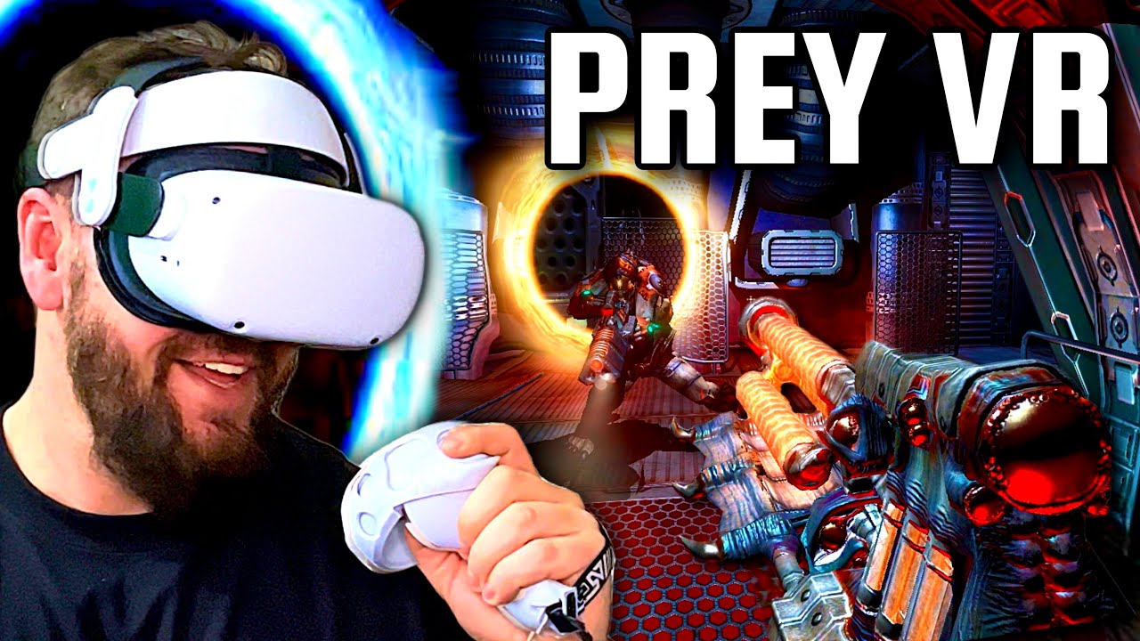 Мод PREY VR для Quest 2 великолепен! &mdash; Геймплей и обучение