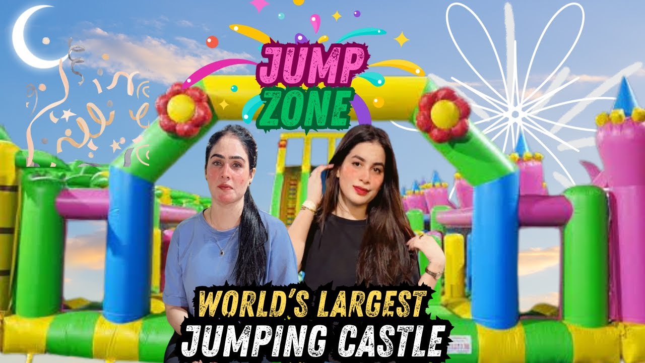 Largest Jumping Castle In Lahore😍🏰 | Visit Jump Zone | Girlygiggles
