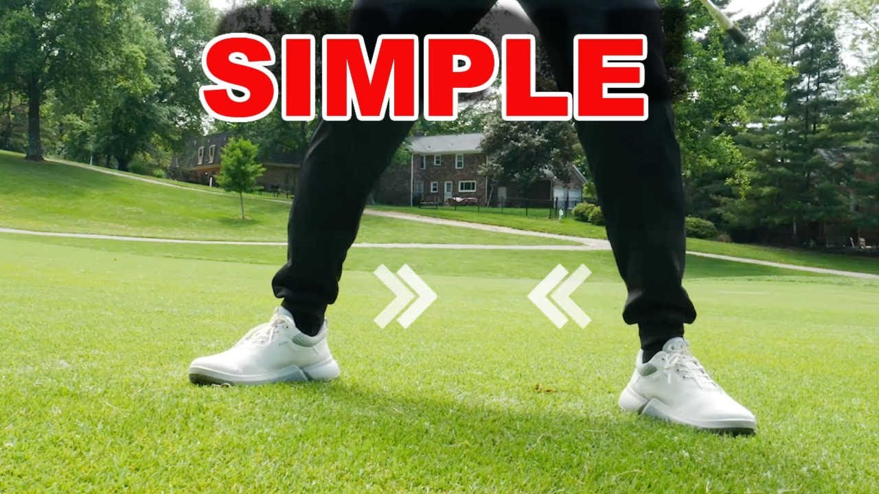 THIS Strange Stance Tweak Makes The Golf Swing A LOT Easier