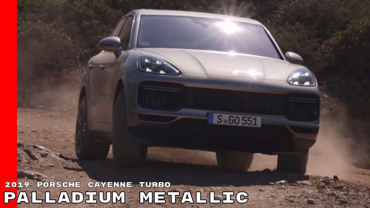 2019 Porsche Cayenne Turbo - Palladium Metallic