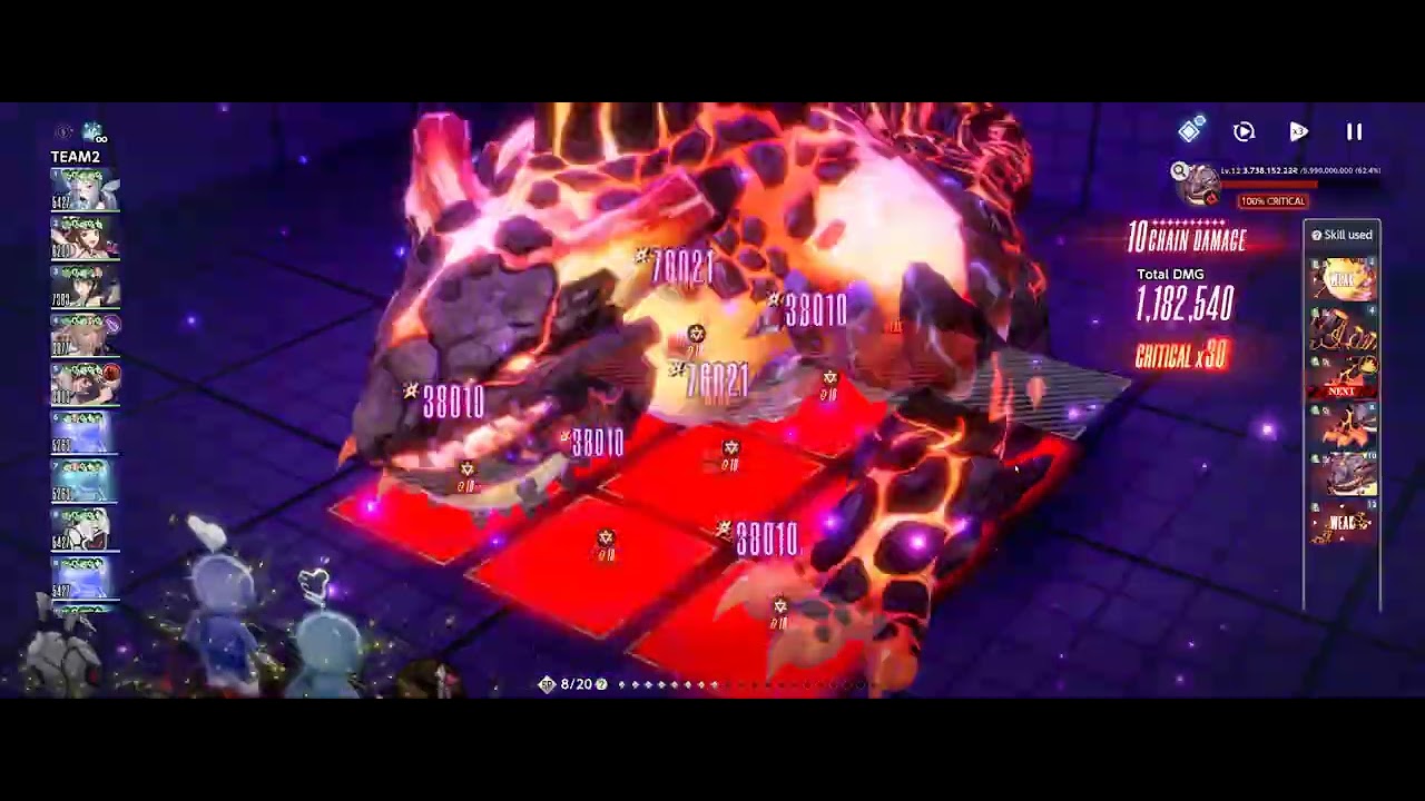 Brown Dust 2 - Ashen Salamander (Fire) - Lvl 12 - 5b