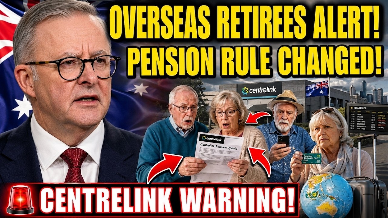 🚨 URGENT Centrelink Age Pension Alert: Australians Retiring Overseas Face Major Payment Changes!
