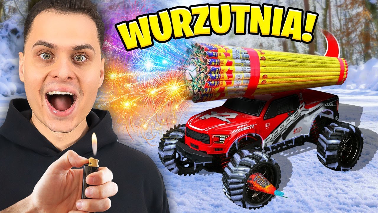 Stworzyłem RAKIETOWY SAMOCH&Oacute;D!