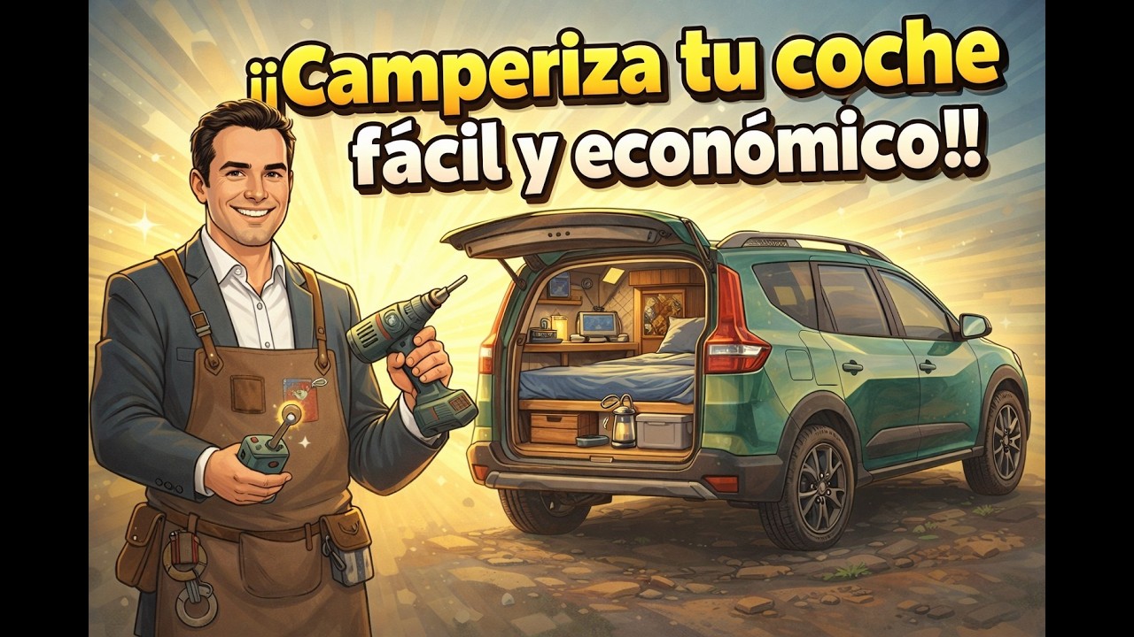 ¡¡Camperiza tu coche facil y economico!!