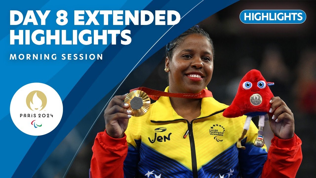 Day 8 Extended Highlights - Morning Session | Paris 2024 Paralympic Games ❤️💙💚