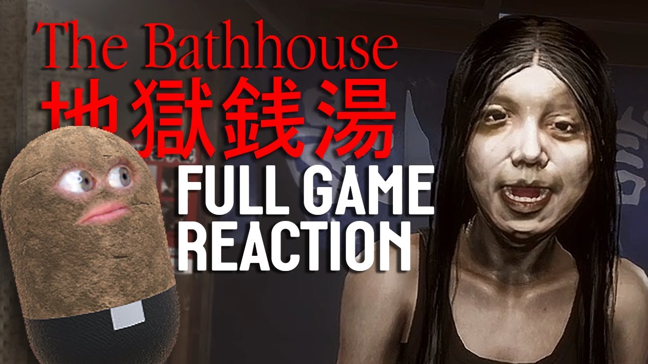Working at a haunted bathhouse...fun! || THE BATHHOUSE FULL GAME - Chillas Art Horror Game
