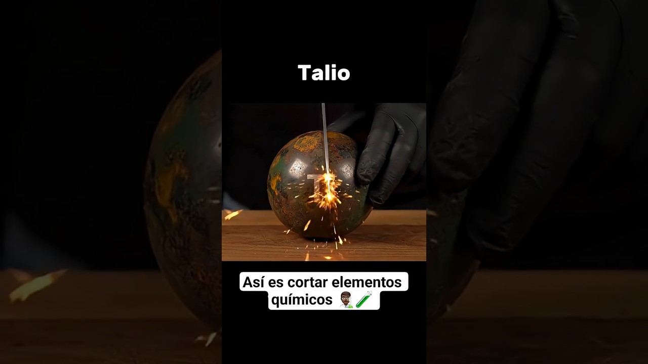 Cortando elementos qu&iacute;micos de la tabla peri&oacute;dica ? 🧪 #asmr #ia #asmrvideo