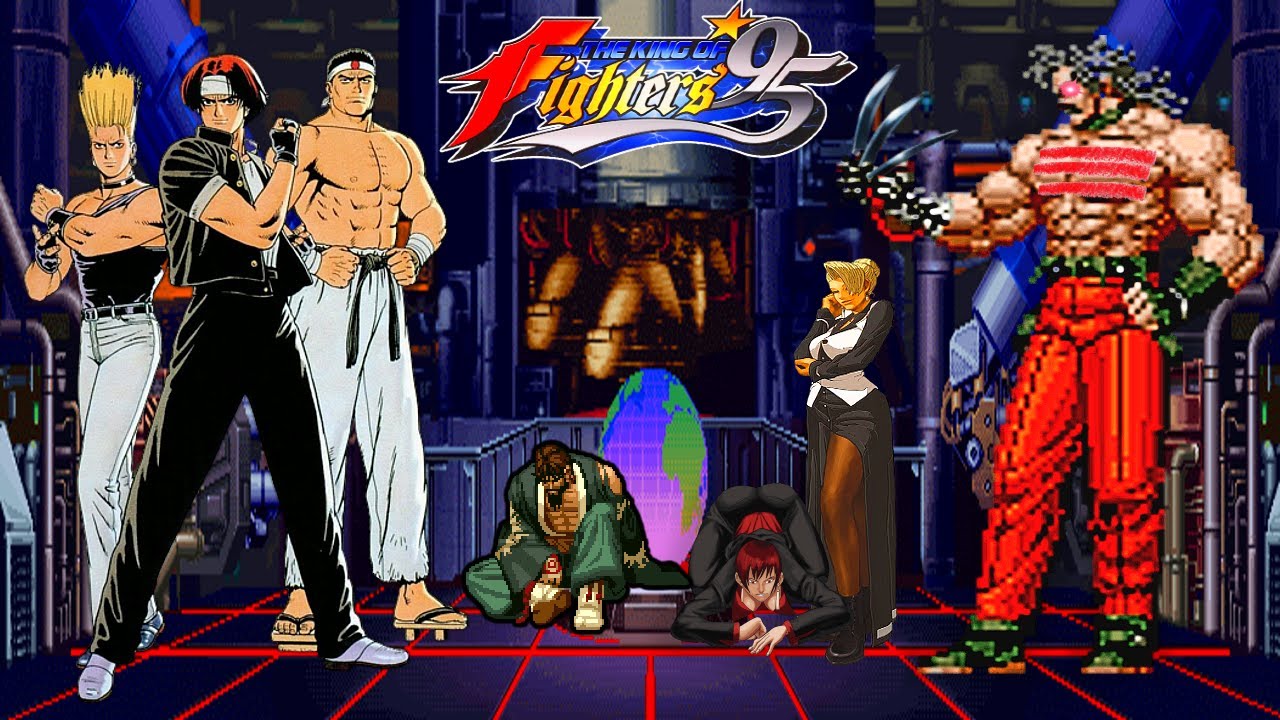 The King of Fighters '95 - team Kyo, daimon and Benimaru