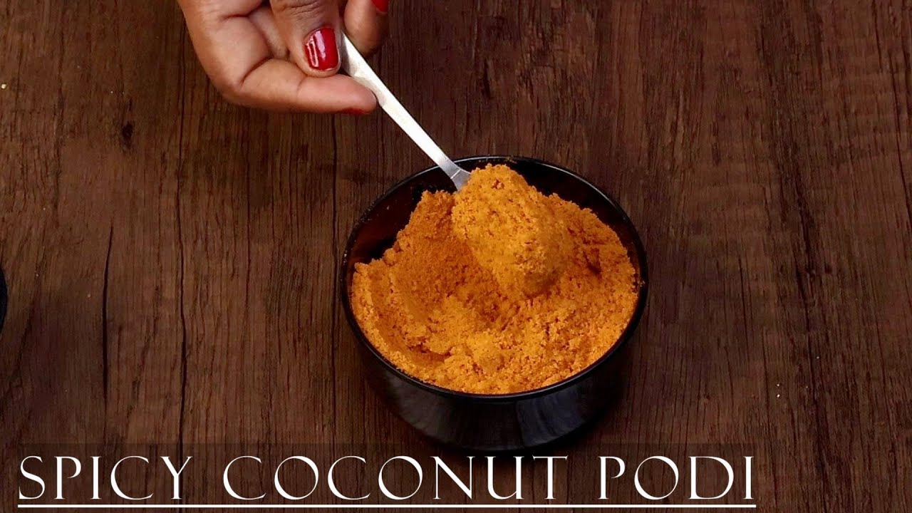Bokaai&rsquo;s Spicy Coconut Podi | South Indian Coconut Spice Powder | Coconut Podi | Easy Spice Mix