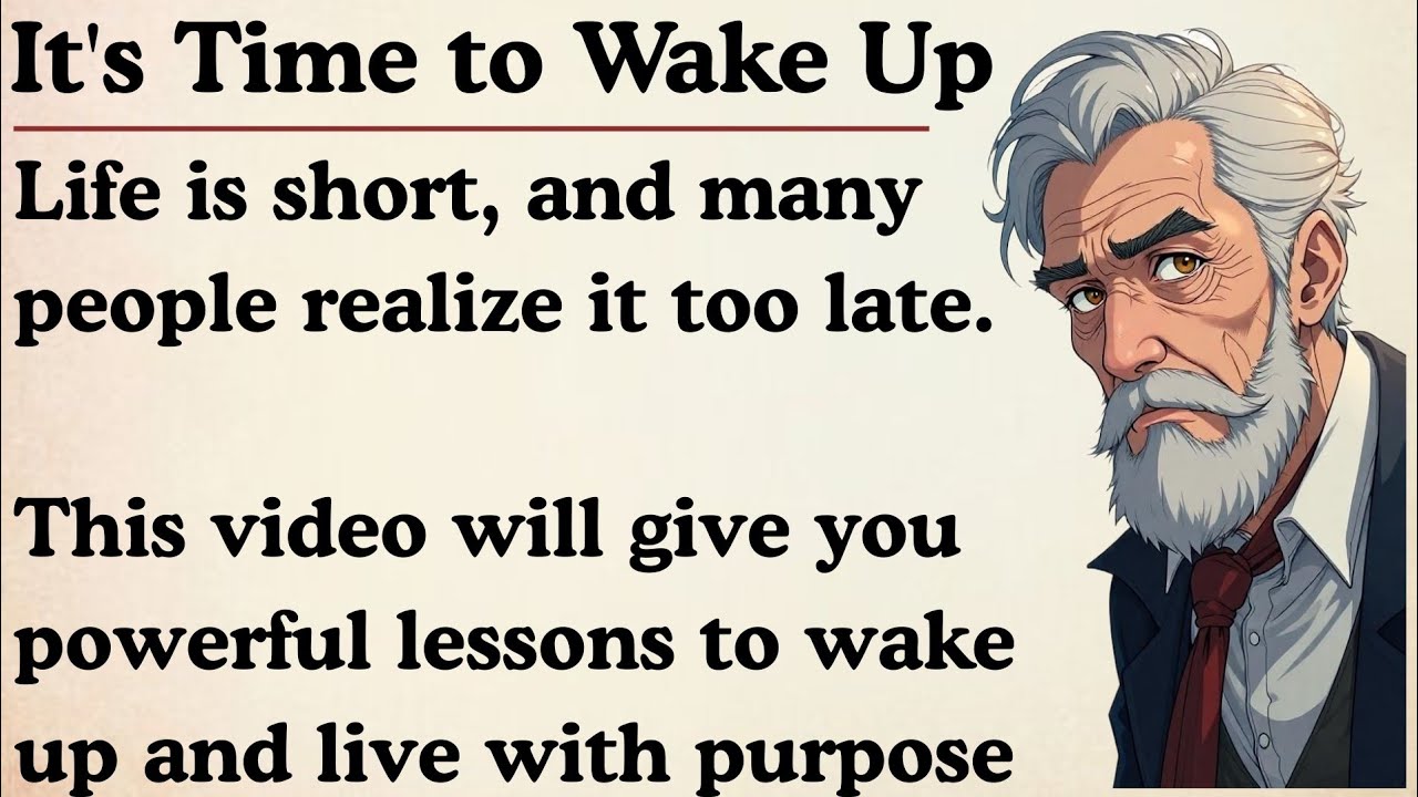 Life is Short - It's Time to Wake up || Graded Reader || Improve Your English ✅️ 