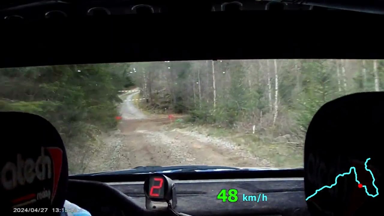 Vilda Ryd Racet 2024 ss2, David Lindström