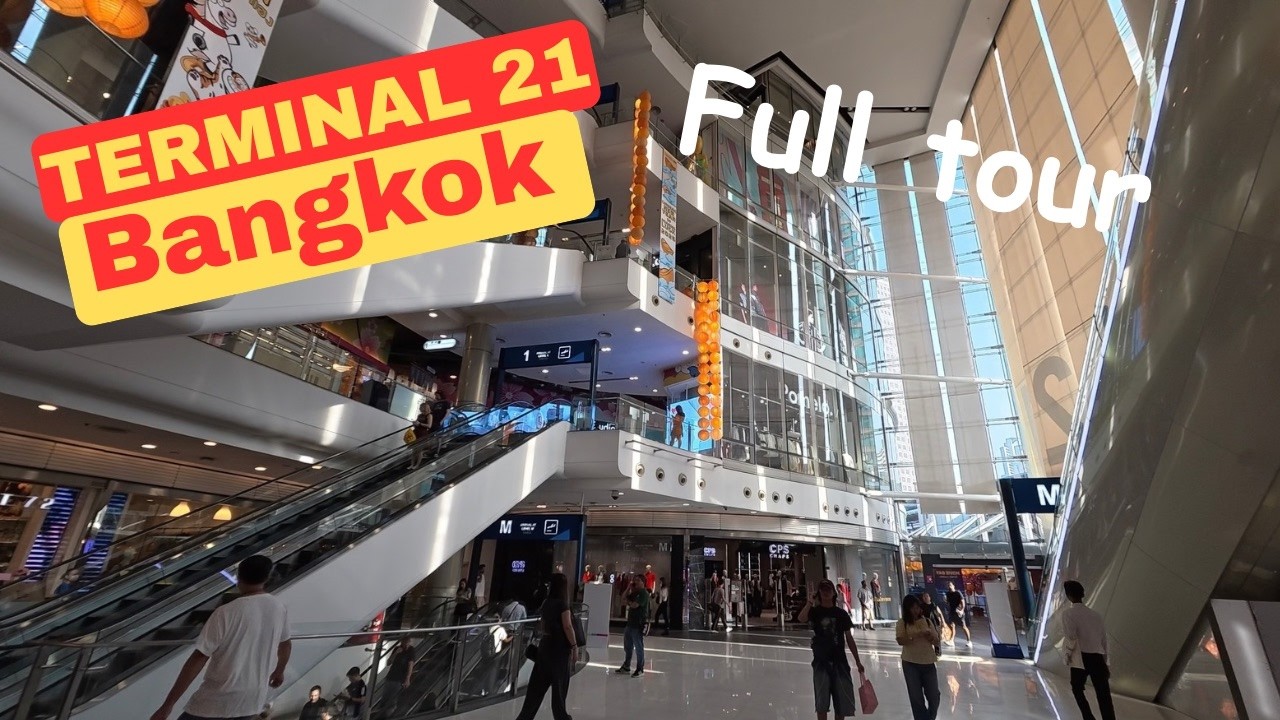 This Airport themed Mega Mall🤩 in Bangkok has everything.🇹🇭