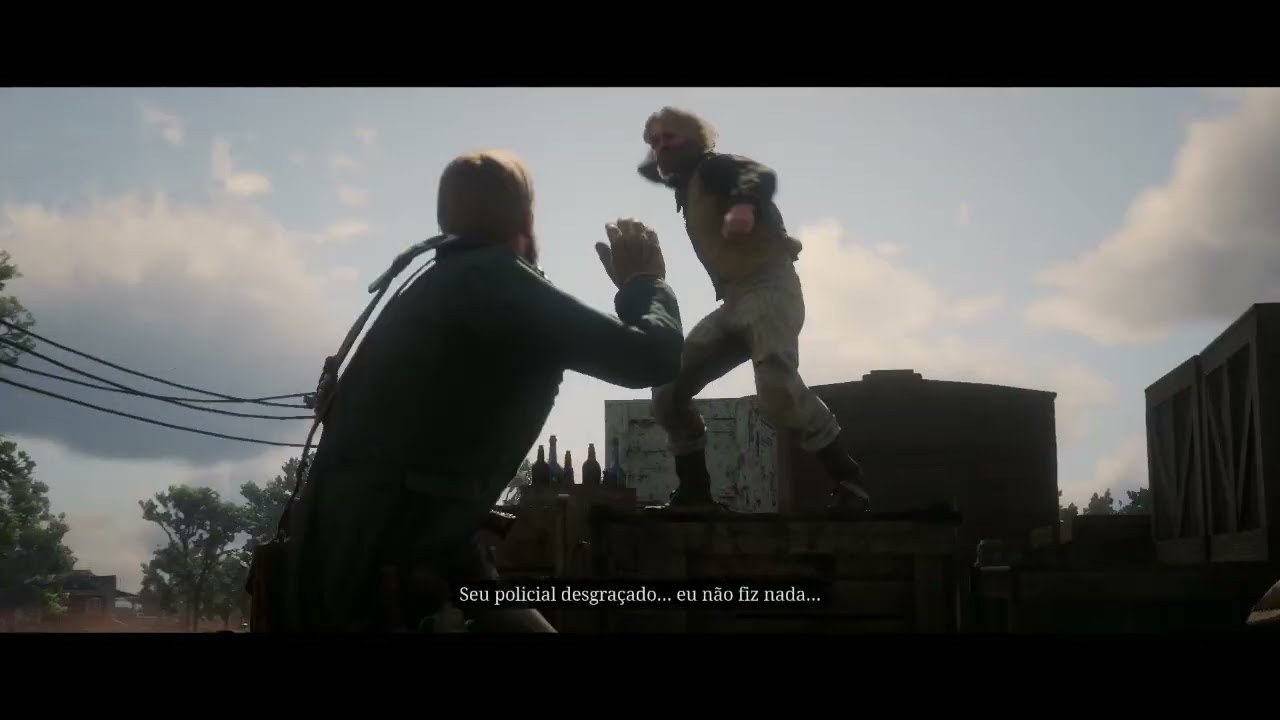 Red Dead Redemption 2 #48 Bandidos no Trem1