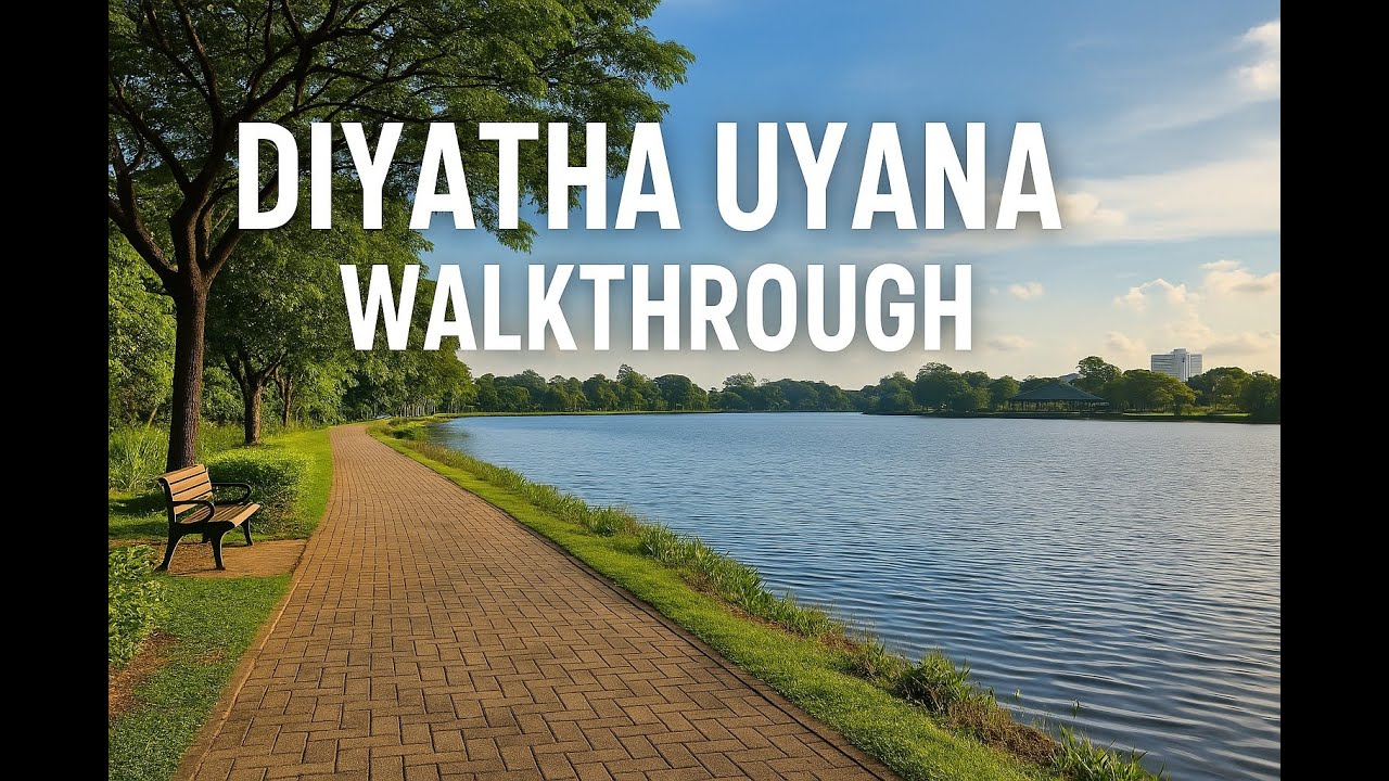 🏞️ Diyatha Uyana Walkthrough | Stunning Views & Nature Vibes at Colombo’s Hidden Gem! 🌿✨