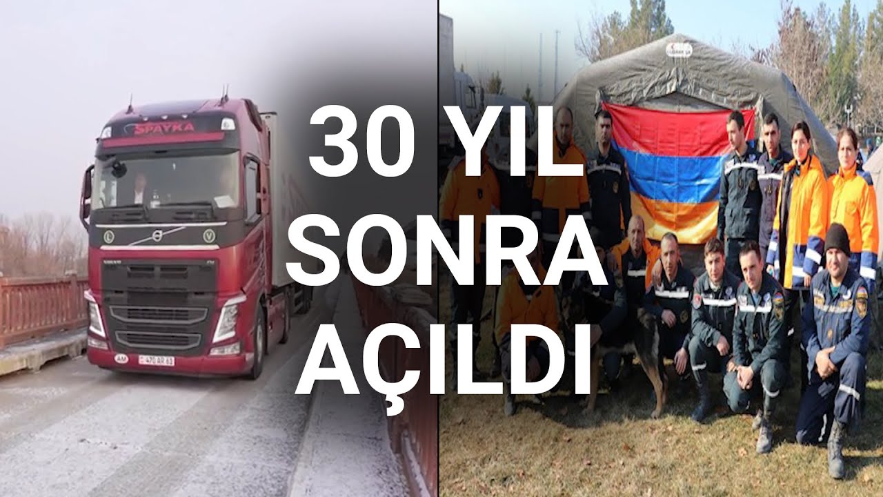 @NTV  Ermenistan yardım TIR'larını Alican Sınır Kapısı'ndan geçirdi