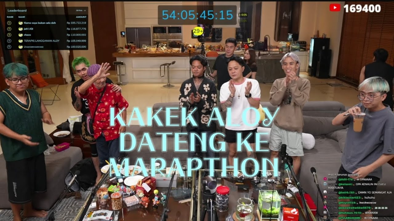KAKEK ALOY DATENG KE MARAPTHON PART 1 #aloy #marapthon