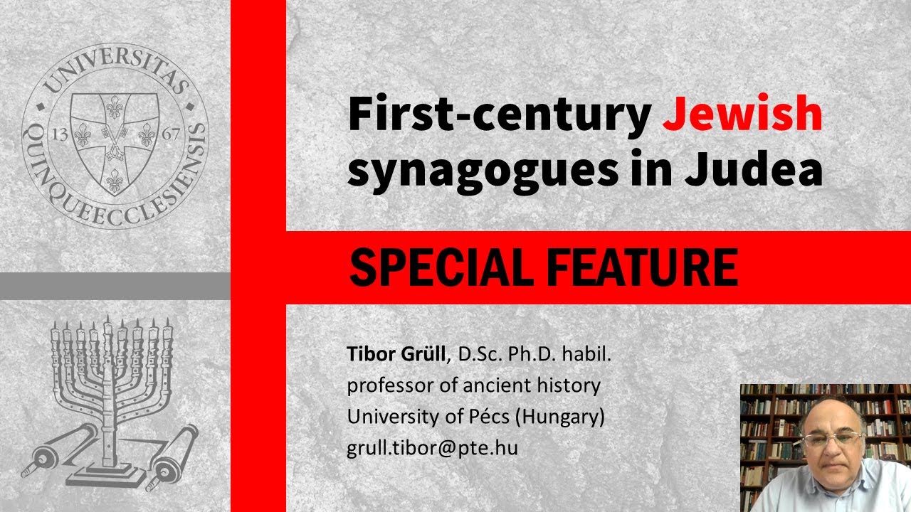 Special feature: First-century Jewish synagogues in Judea