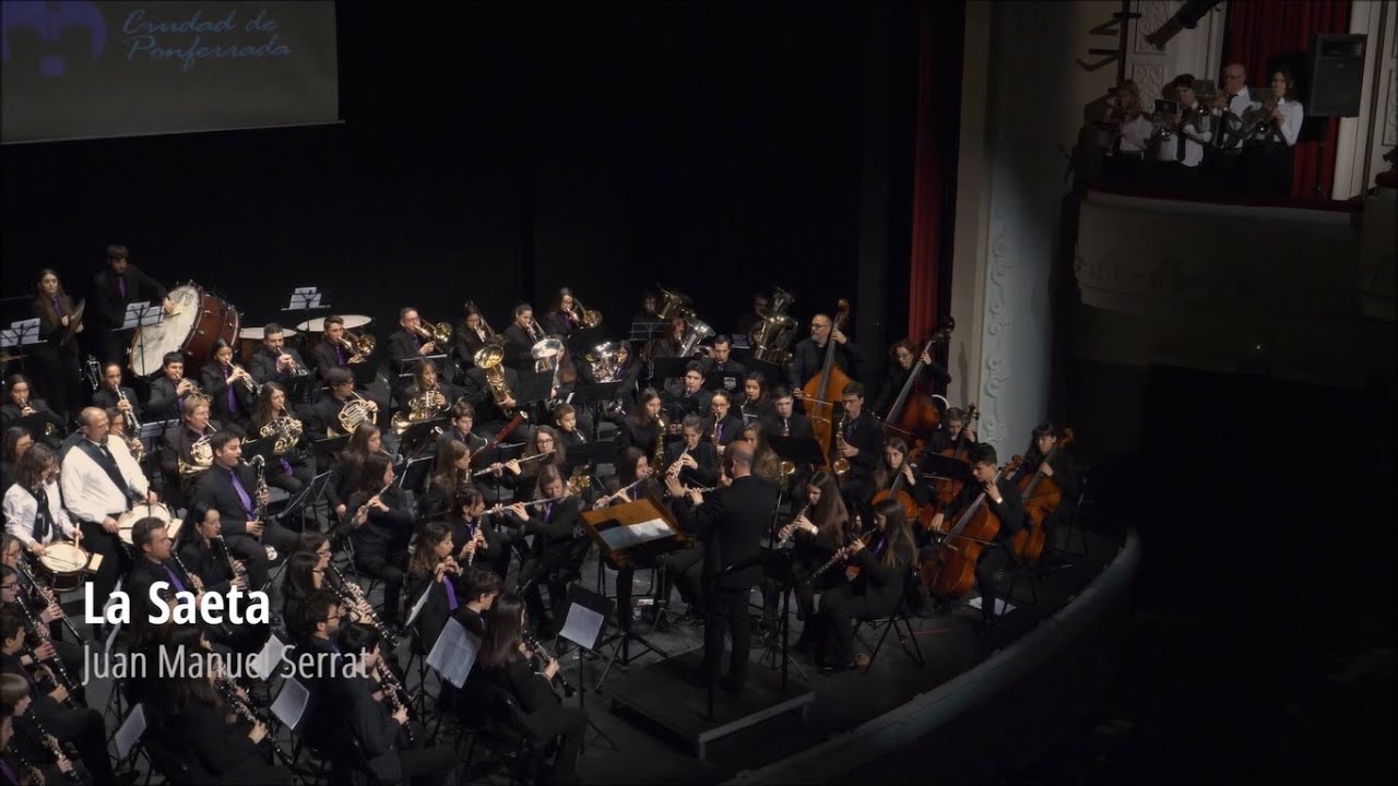 La Saeta - Juan Manuel Serrat (arr. José Ruiz Pina) - Banda de Músic Ciudad de Ponferrada