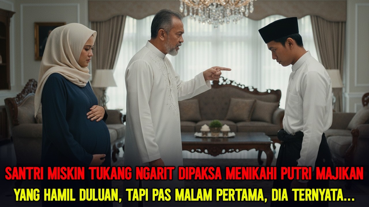 Santri Miskin Tiba-Tiba Dinikahkan dengan Putri Majikan yang Hamil Duluan... Rahasianya Terungkap!
