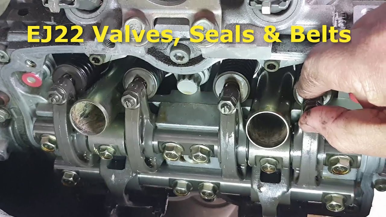 Subaru cam seals, water pump, timing belt, valve lash | EJ22 Impreza (1999)