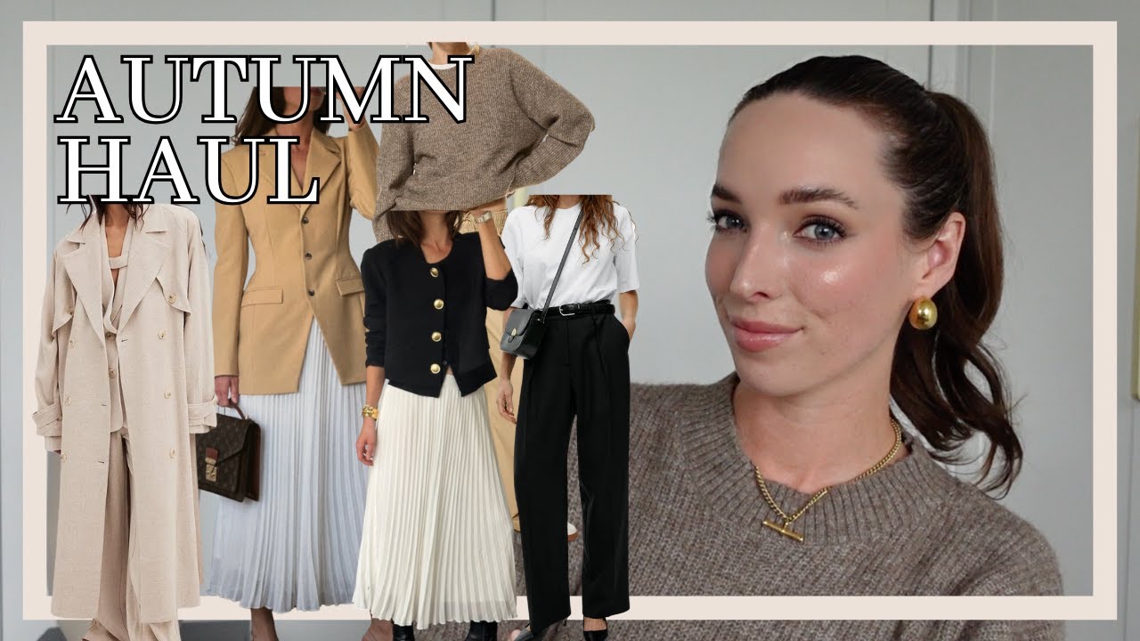 WHAT'S NEW IN MY WARDROBE FOR AUTUMN 2023 | Transitional clothing haul / H&M, Arket, Massimo Dutti