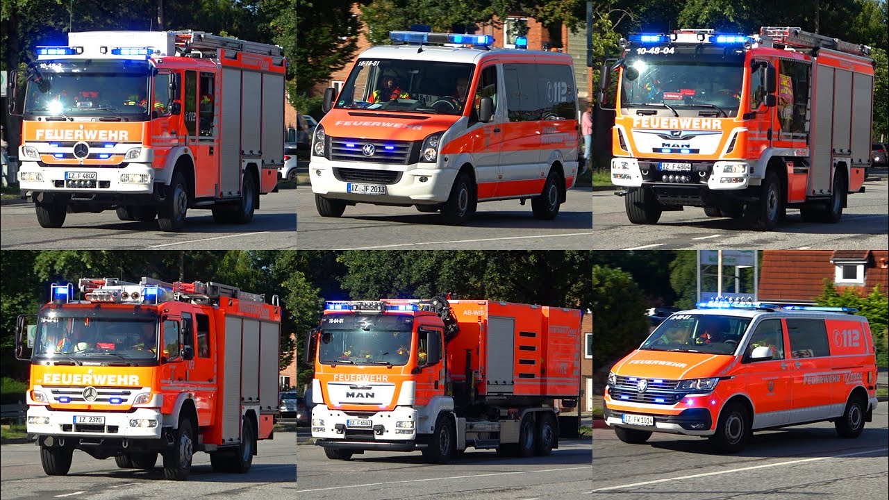 🚨 [Waldbrand] Großeinsatz der Feuerwehr Itzehoe 🚨