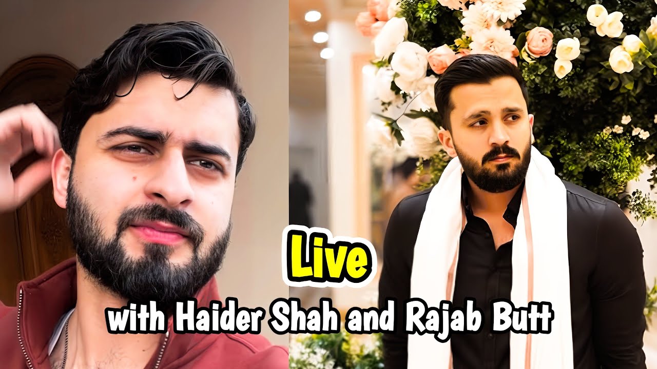 Haider Shah is Back | Live with Haider Shah and Rajab Butt | 25 January