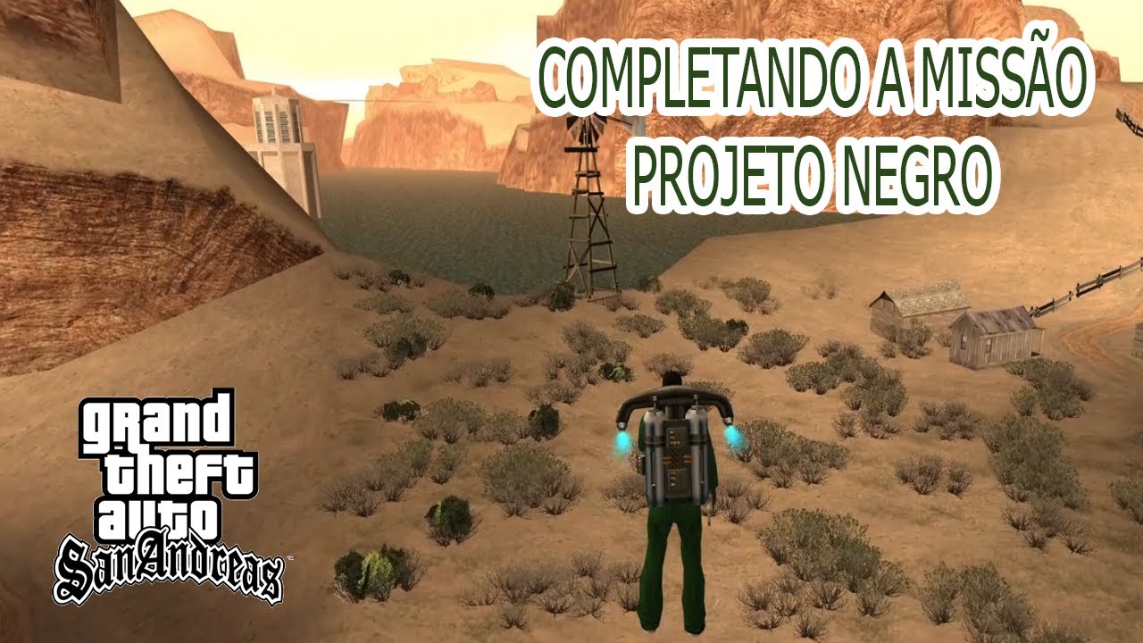 🔪Completando a missão Projeto Negro | GTA San Andreas