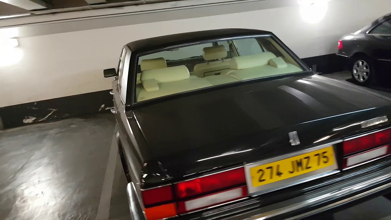 1992 rolls royce silver spur 2 II in PAris France