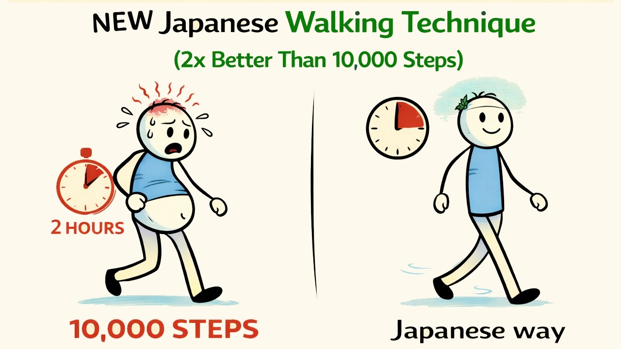 SMART WALKING: The Japanese 30-Minute Hack to Shred Fat