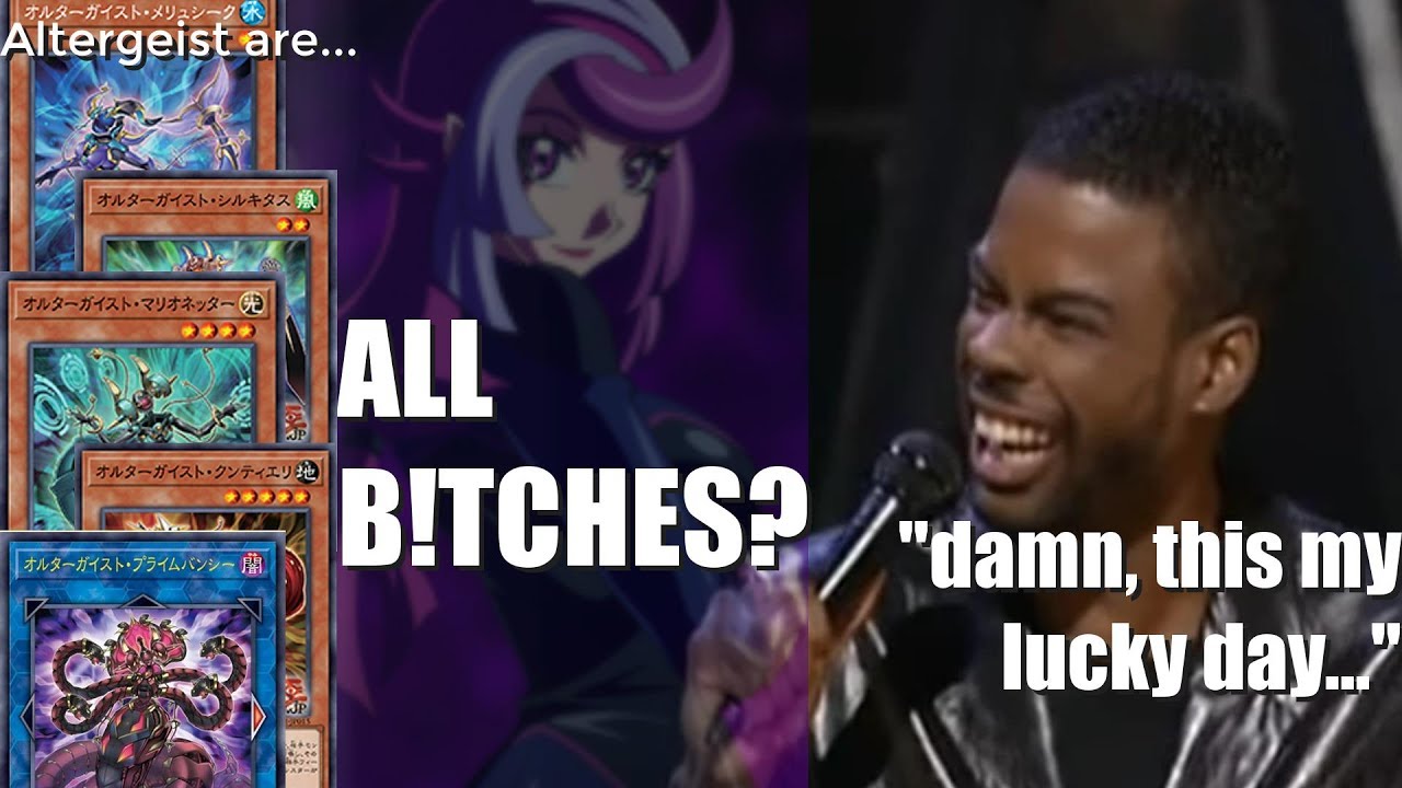 Altergeist are ALL B!TCHES?? 