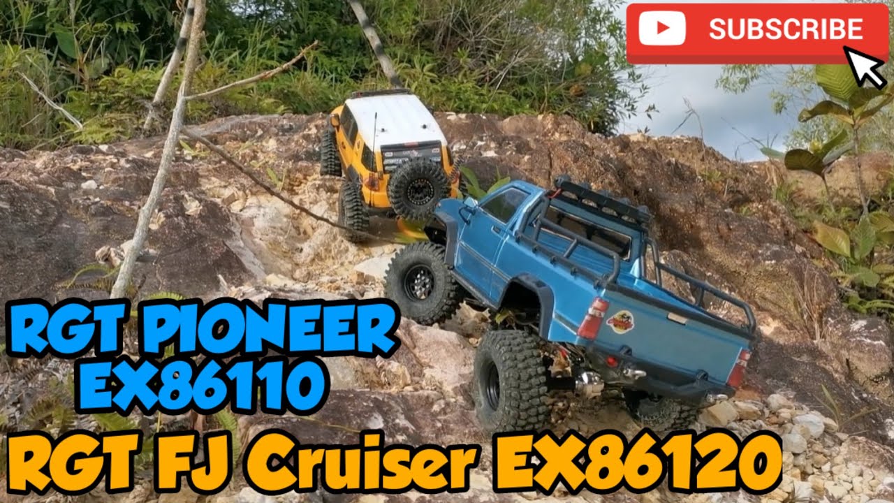 RGT FJ Cruiser EX86120 & RGT PIONEER EX86110 | TRAILING