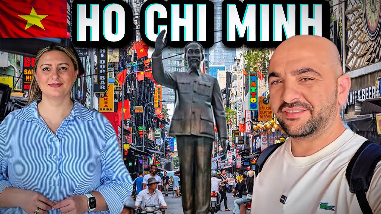 Ho Chi Minh ne-a primit intr-un Bloc cu  Zeci de Cafenele 🇻🇳