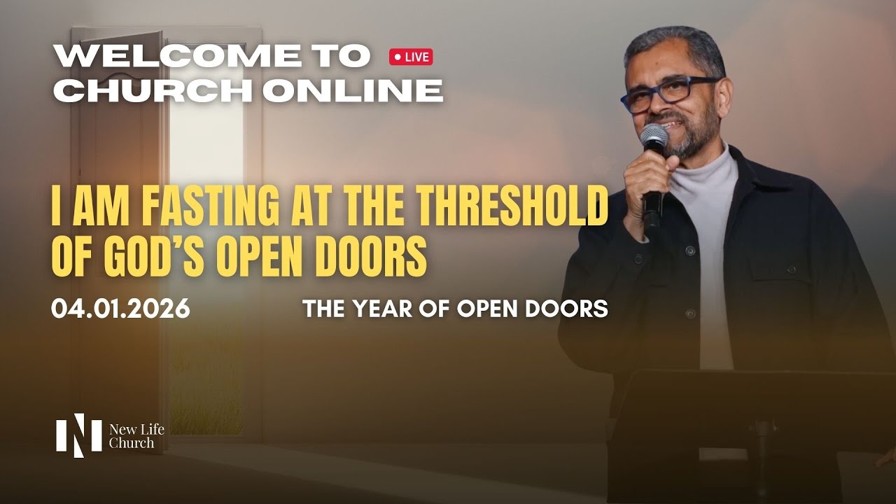 I AM FASTING AT THE THRESHOLD OF GOD’S OPEN DOORS | Sunday Service LIVE | 4 January 2026