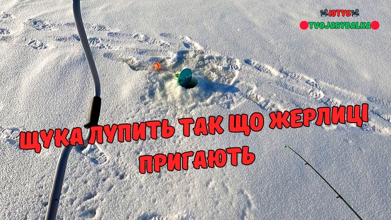 Зимова риболовля 46-й буй! Київське водосховище!