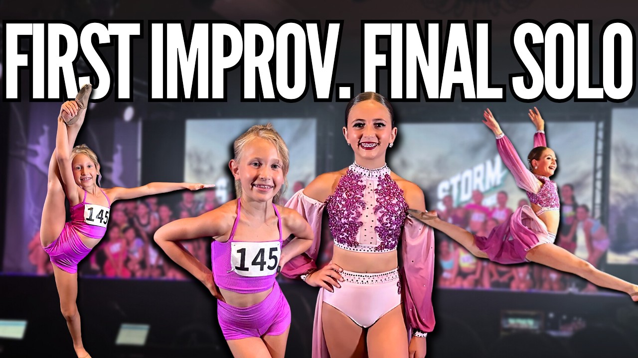 Livvy’s FIRST Improv. Hallie’s FINAL Solo! | Leaving It ALL on Stage at Nationals (Part 2)