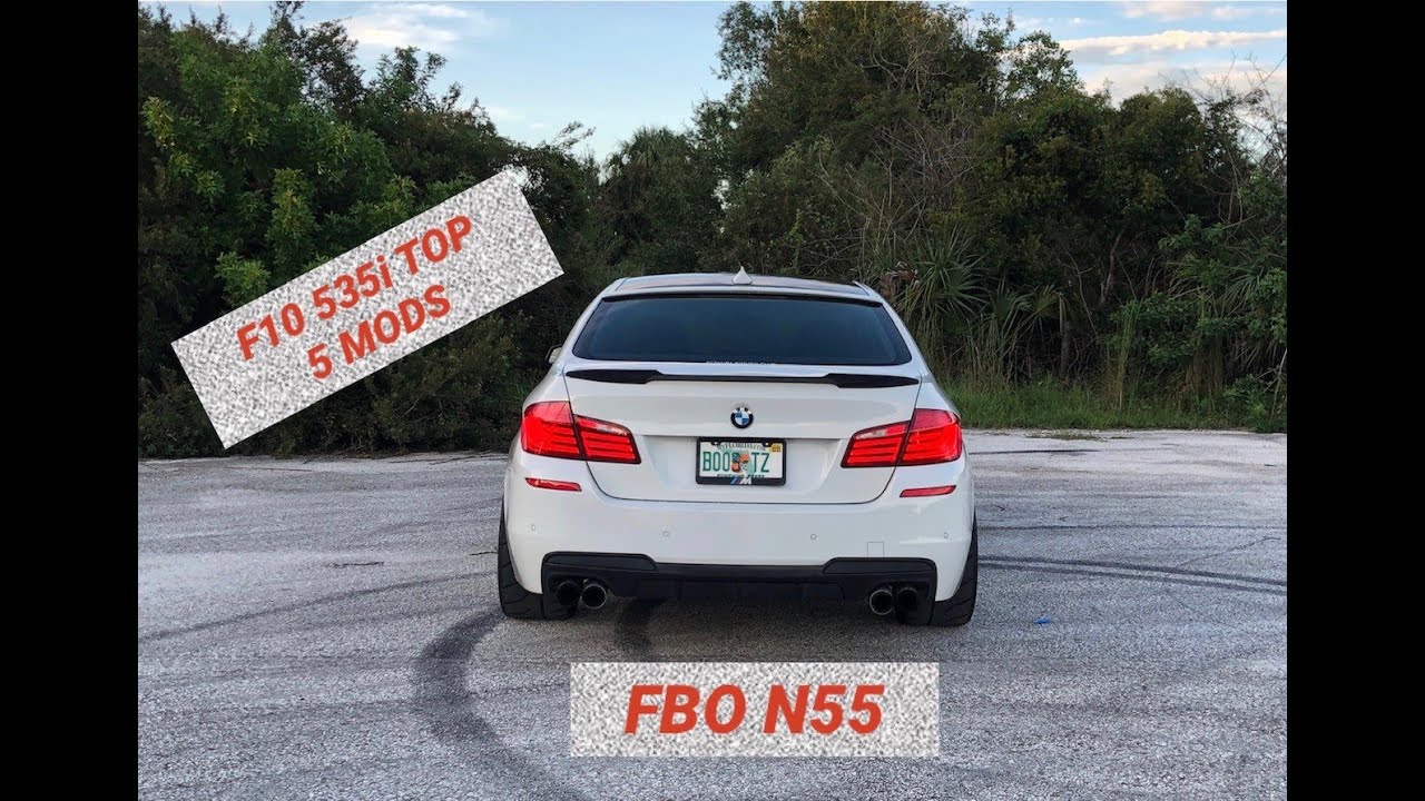 F10 535i Top 5 Mods! My Favorite Mods | F10 JB4 | N55 Mods