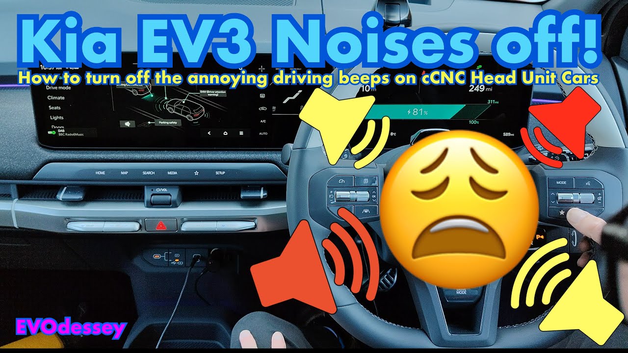 Kia EV3: шумы отключены! — Как отключить раздражающие звуки вождения на автомобилях с головным ус...