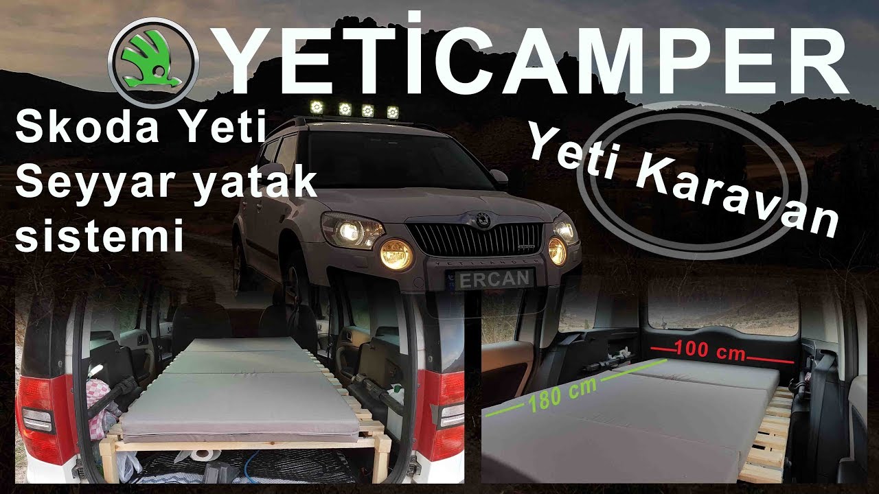 Yeti'yi yatağa dönüştürdük Türkiyede ilk ve tek , Yeticamper