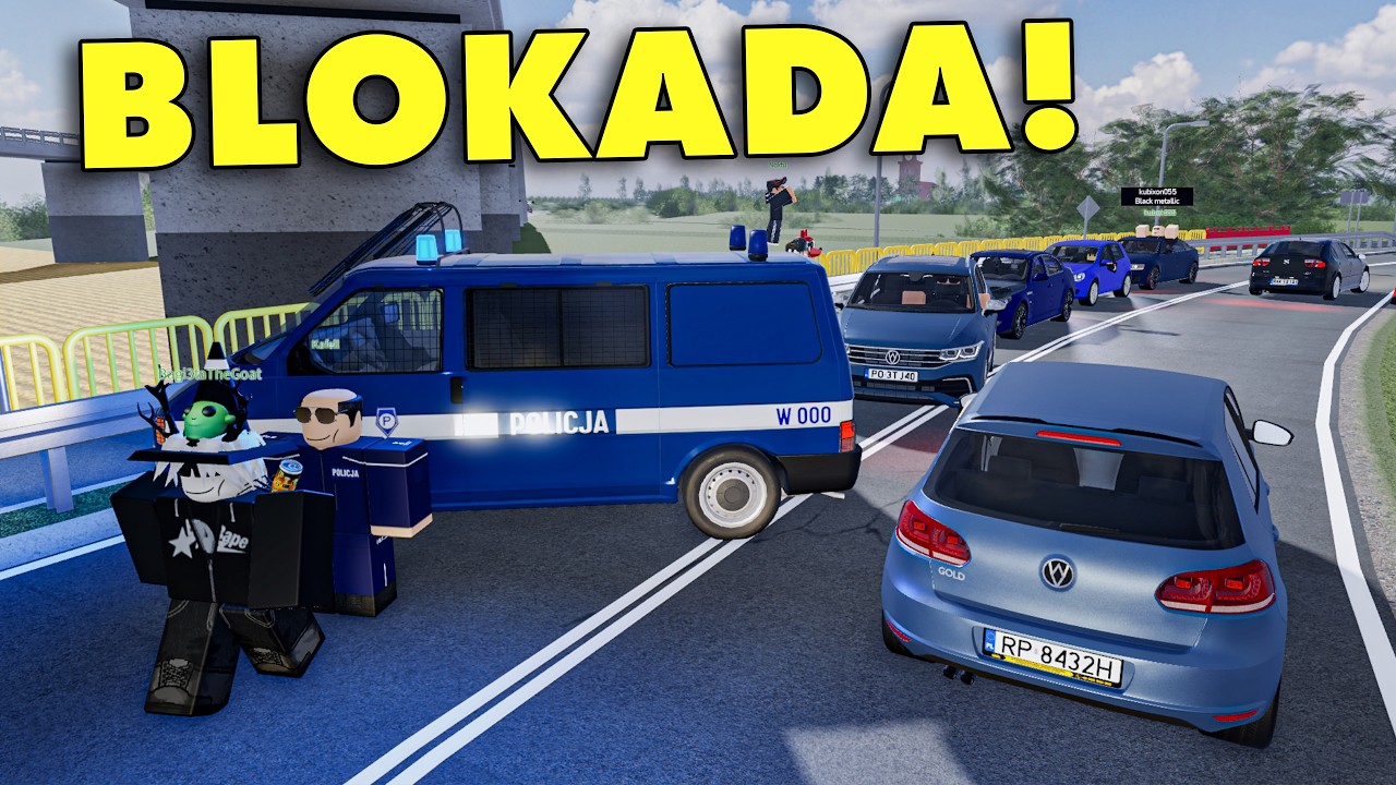 POLICJA ZABLOKOWAŁA NOWY PRZEJAZD w PCD - Polish Car Driving