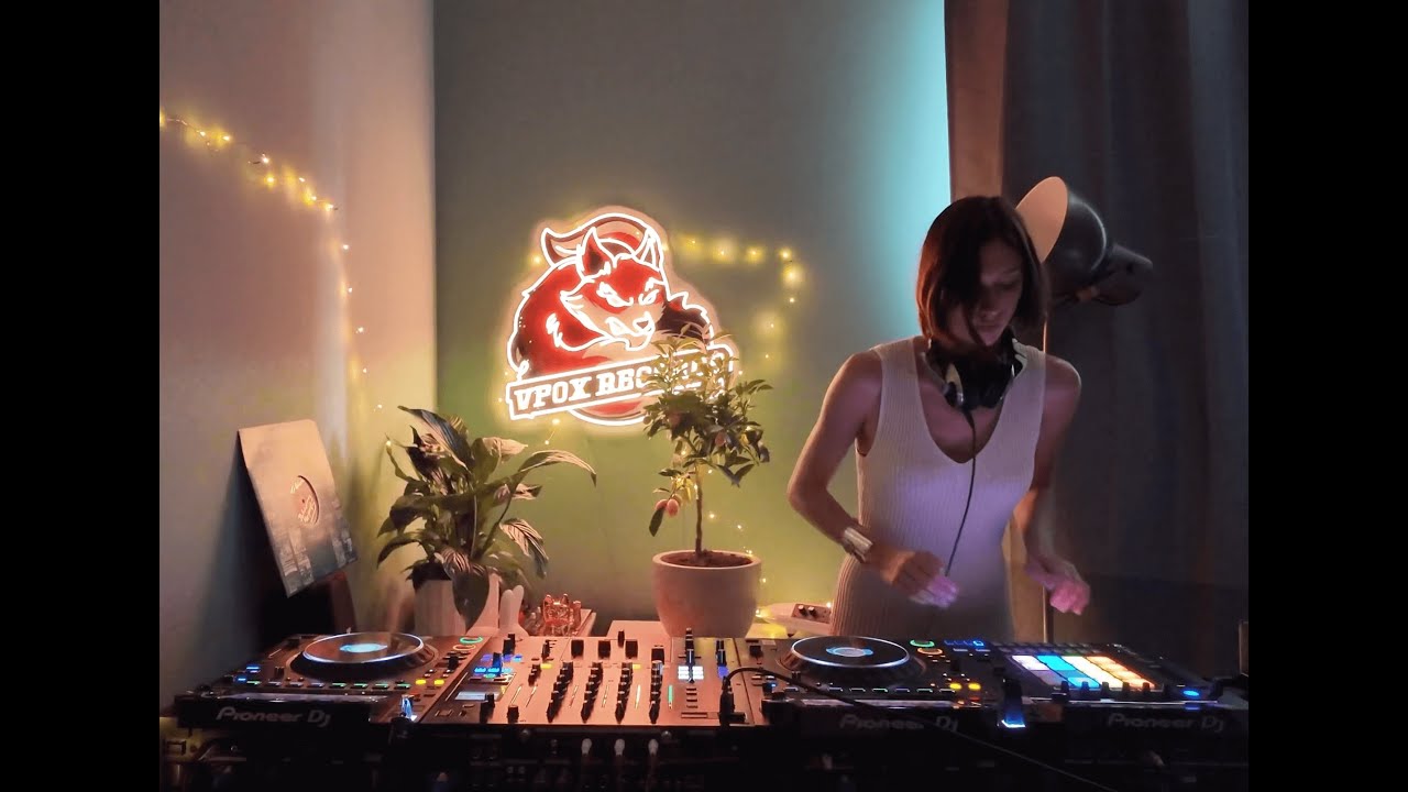 Melodic techno live dj mix by Valerie Fox