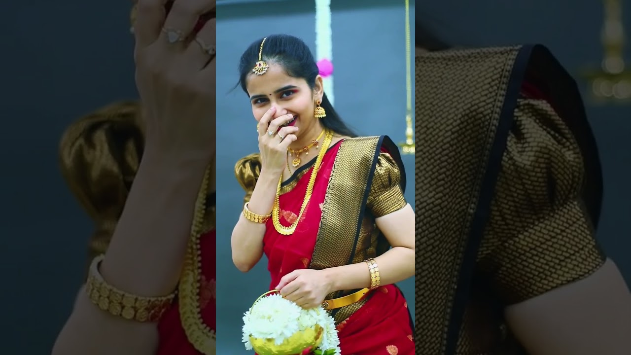 #Traditional youtuber Madhurikrishna beautiful video #shorts