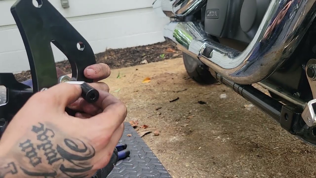 installing 4 inch forward controls 2017 honda shadow phantom