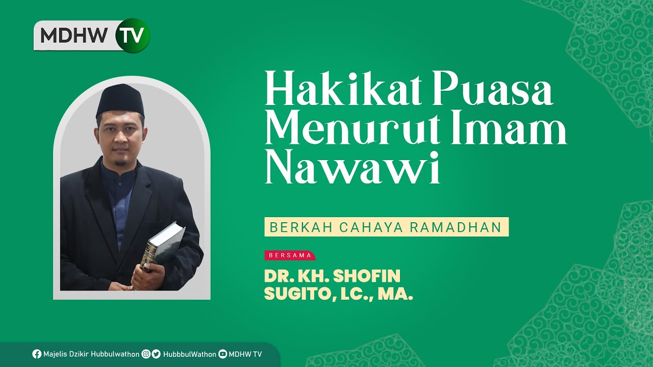 Hakikat Puasa Menurut Imam Nawawi