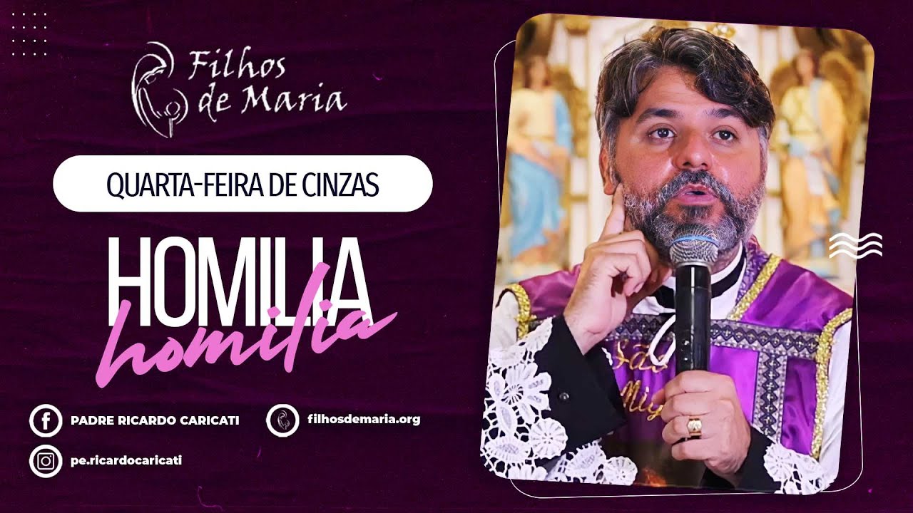 Homilia - (Mt 6, 1-6.16.18) | 