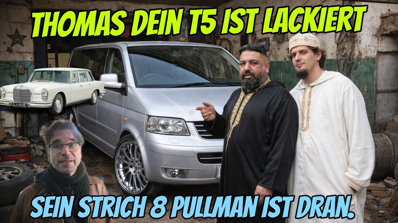 Mode Trend..Marokko Lackieren..VW t5,Mercedes Pullman, Pagode. Zu Günstig?