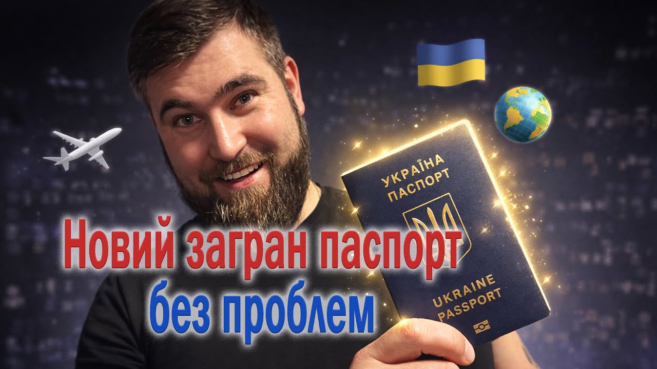 Новий загран паспорт